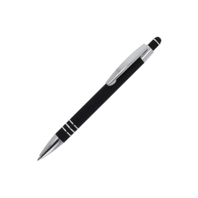 Picture of BALL PEN ATHENS METAL SOFT TOUCH in Black