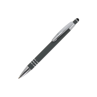 Picture of BALL PEN ATHENS METAL SOFT TOUCH in Grey