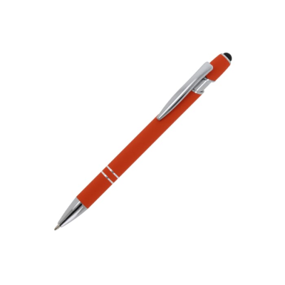 Picture of BALL PEN PARIS METAL SOFT TOUCH in Orange