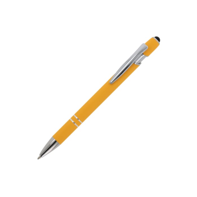 Picture of BALL PEN PARIS METAL SOFT TOUCH in Yellow