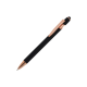 Picture of BALL PEN PARIS DELUXE METAL RUBBER in Black