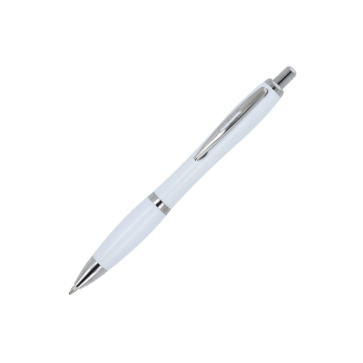 Picture of BALL PEN HAWAII HARD COLOUR R-ABS in White
