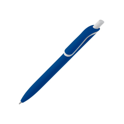 Picture of BALL PEN CLICKSHADOW SOFT TOUCH R-ABS in Dark Blue