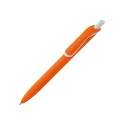 Picture of BALL PEN CLICKSHADOW SOFT TOUCH R-ABS in Orange