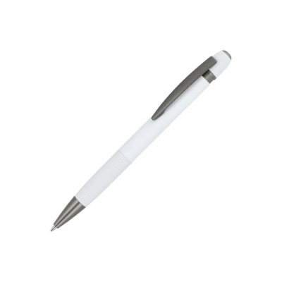 Picture of ALUMINUM BALL PEN TOULOUSE SOFTTOUCH in White