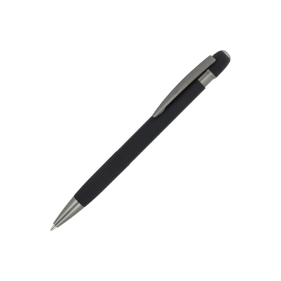 Picture of ALUMINUM BALL PEN TOULOUSE SOFTTOUCH in Black