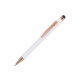 Picture of BALL PEN PRAGUE ROSE GOLD R-AL in White