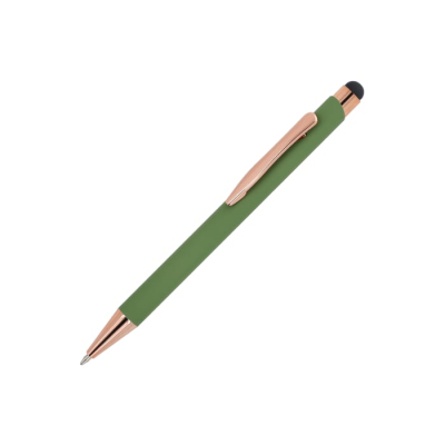 Picture of BALL PEN PRAGUE ROSE GOLD R-AL in Olive Green