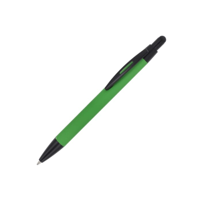 Picture of BALL PEN ALASKA SOFTTOUCH with Stylus R-Al in Light Yellow