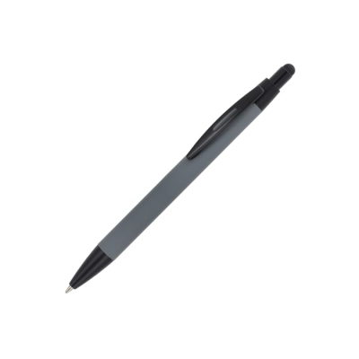 Picture of BALL PEN ALASKA SOFTTOUCH with Stylus R-Al in Grey