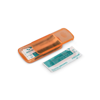 Picture of PLASTER BOX with 5 Pe Plaster Pack (56 × 18 Mm) in Orange