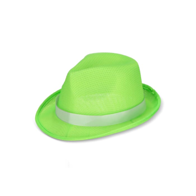 Picture of POLYESTER HAT with Band in Pale Green