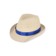 Picture of PLANT STRAW HAT with Colour Band in Dark Blue