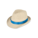 Picture of PLANT STRAW HAT with Colour Band in Blue