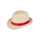 Picture of PLANT STRAW HAT with Colour Band in Red