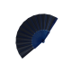 Picture of HAND FAN PLASTIC & POLYESTER in Dark Blue