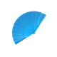 Picture of HAND FAN PLASTIC & POLYESTER in Light Blue