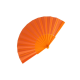 Picture of HAND FAN PLASTIC & POLYESTER in Orange