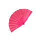Picture of HAND FAN PLASTIC & POLYESTER in Pink