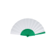 Picture of MADE TO ORDER - HAND FAN PLASTIC & POLYESTER ALL OVER PRINT in Green