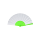 Picture of MADE TO ORDER - HAND FAN PLASTIC & POLYESTER ALL OVER PRINT in Pale Green