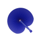 MINI FOLDING HANDFAN in Blue image 2