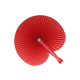 Picture of MINI FOLDING HANDFAN in Red