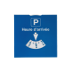 PARKING ROUND DISC FRANCE in Blue image 2