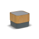 SPEAKER BAMBOO SQUARE 3W in Grey image 2