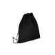 Picture of R-PET DRAWSTRING BAG NON-WOVEN 38 x 42CM 75G & M² in Black