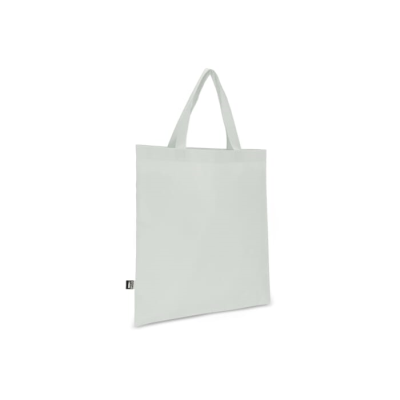 Picture of R-PET CARRY BAG NON-WOVEN SHORT HANDLES 38 x 42CM 75G & M² in White