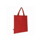 Picture of R-PET CARRY BAG NON-WOVEN SHORT HANDLES 38 x 42CM 75G & M² in Red