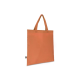 Picture of R-PET CARRY BAG NON-WOVEN SHORT HANDLES 38 x 42CM 75G & M² in Orange