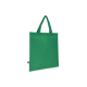 Picture of R-PET CARRY BAG NON-WOVEN SHORT HANDLES 38 x 42CM 75G & M² in Green