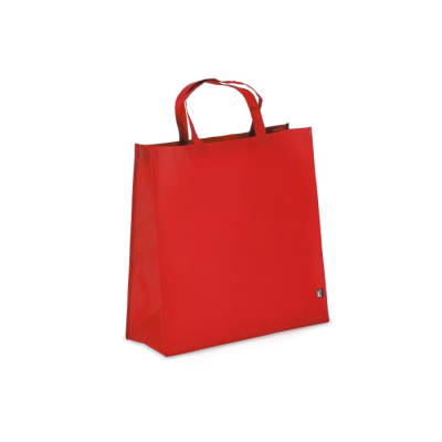 Picture of R-PET CARRY BAG NON-WOVEN 45 x 18 x 45CM 75G & M² in Red