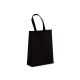 Picture of R-PET CARRY BAG LAMINATED NON-WOVEN 30 x 12 x 40CM 105G & M² in Black