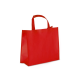 Picture of R-PET CARRY BAG LAMINATED NON-WOVEN 40 x 16 x 35CM 105G & M² in Red