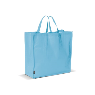 Picture of SHOPPER TOTE BAG NON-WOVEN 75G & M² in Light Blue
