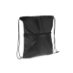 Picture of DRAWSTRING BAG 210T R-PET with Zipper in Black