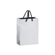 Picture of PAPER GIFT BAG 18 x 8 x 24CM 200G & M² in Silver