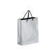 Picture of PAPER GIFT BAG 24 x 10 x 30CM 200G & M² in Silver