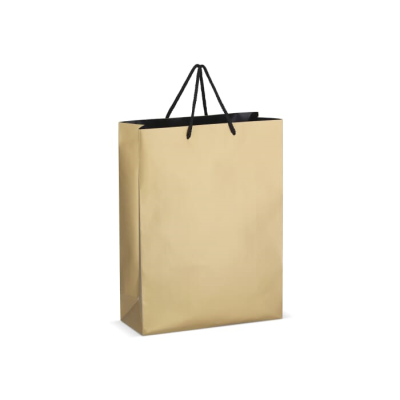 Picture of FSC PAPER GIFT BAG 30 x 12 x 40CM 200G & M² in Gold