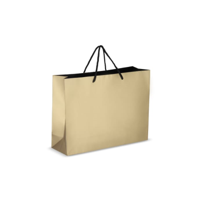 Picture of PAPER GIFT BAG 40X12X30CM 200G & M² in Gold