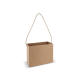 BOX BAG 32X16X24CM in Brown image 2
