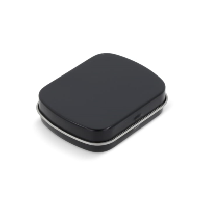 Picture of MINI TIN PEPPERMINT BOX in Black