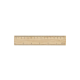 BAMBOO RULER 15CM in Nature image 2