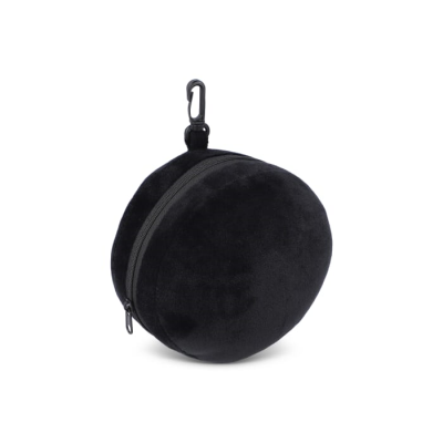Picture of TRAVEL EYEMASK PILLOW with Zippered Case in Black