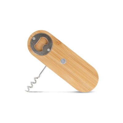Picture of MULTIFUNCTION BAMBOO BOTTLE OPENER in Nature