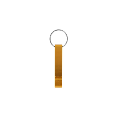 Picture of BOTTLE OPENER KEYRING in Gold