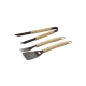 BARBECUE TOOL SET WOOD in Wood image 2